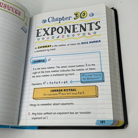 Everything You Need to Ace Math in One Big Fat Notebook Middle School Guide - Picture 11 of 15